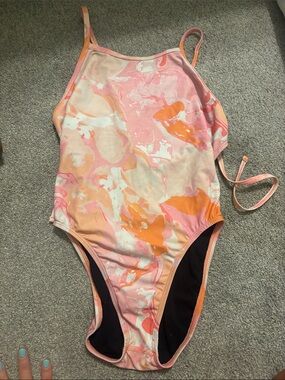Jolyn Jackson 4 tie back one piece swimsuit